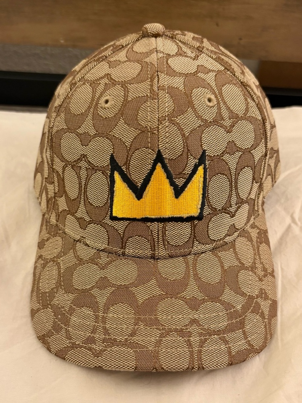 Coach x Jean-Michel Basquiat Signature Cap